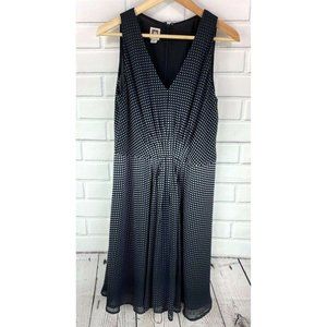 Anne Klein Women's 10 Polka Dot Dress Geometric